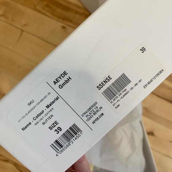 AEYDE Yellow Leather Clog - Picture 4 of 6